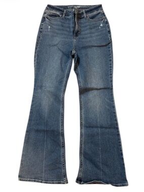 Old Navy Dark Blue High-Rise Flare Jeans